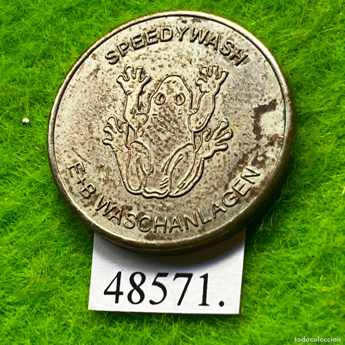 Monedas locales: Ficha Alemania, Speedywash, E+B Waschanlagen, SB, Autolavado, carwash, karcher, Token, jet&oacute;n