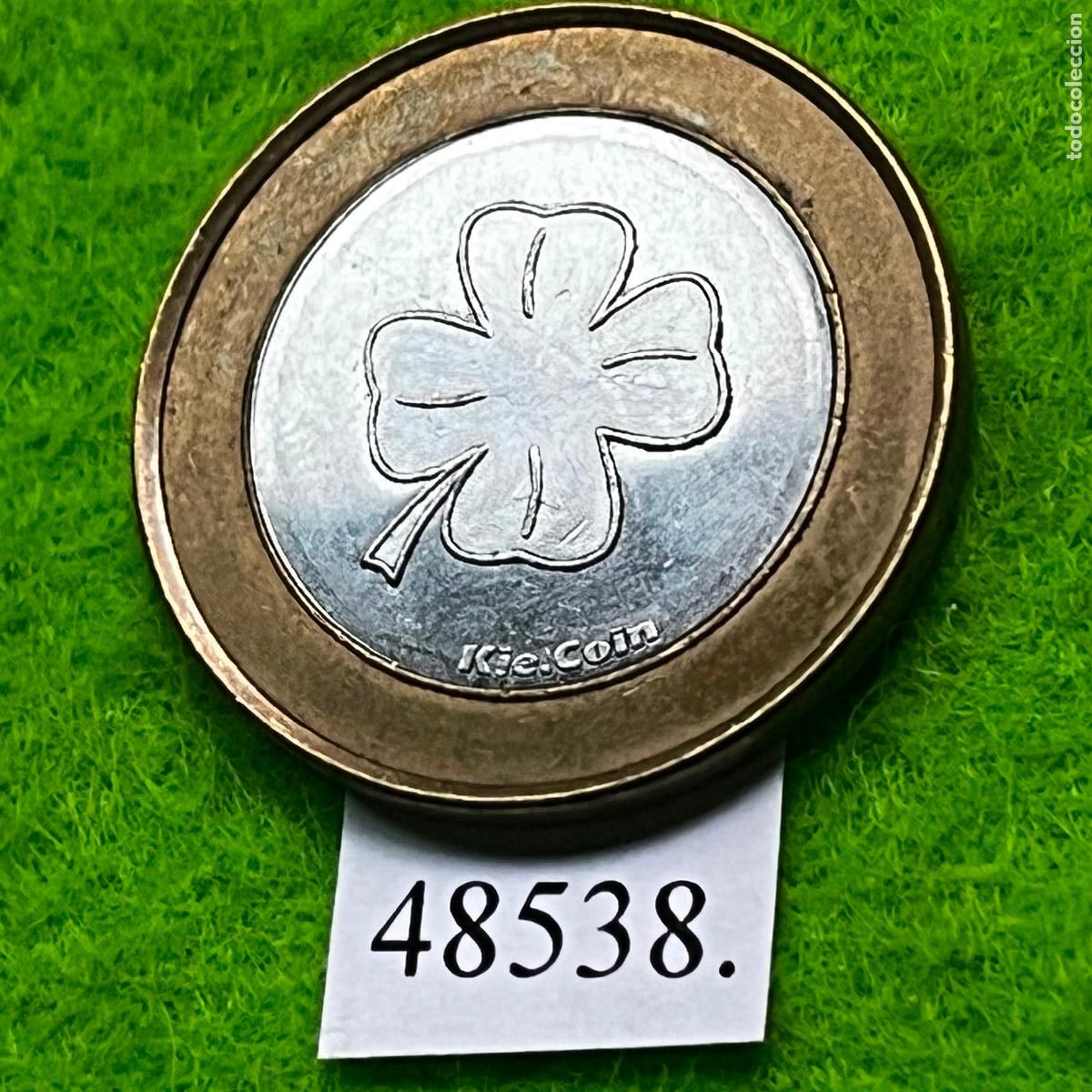 Monedas locales: Ficha Alemania, Abensberg, Kie.Coin, Playhouse, juegos recreativos, bimet&aacute;lica, Token, jet&oacute;n