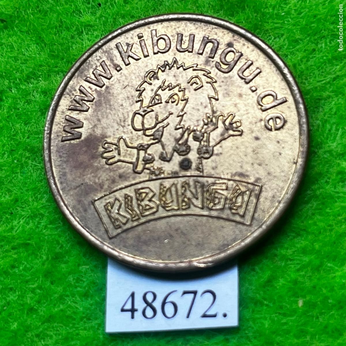 Monedas locales: Ficha Alemania, juegos recreativos, Kibungu Taler, token, jeton