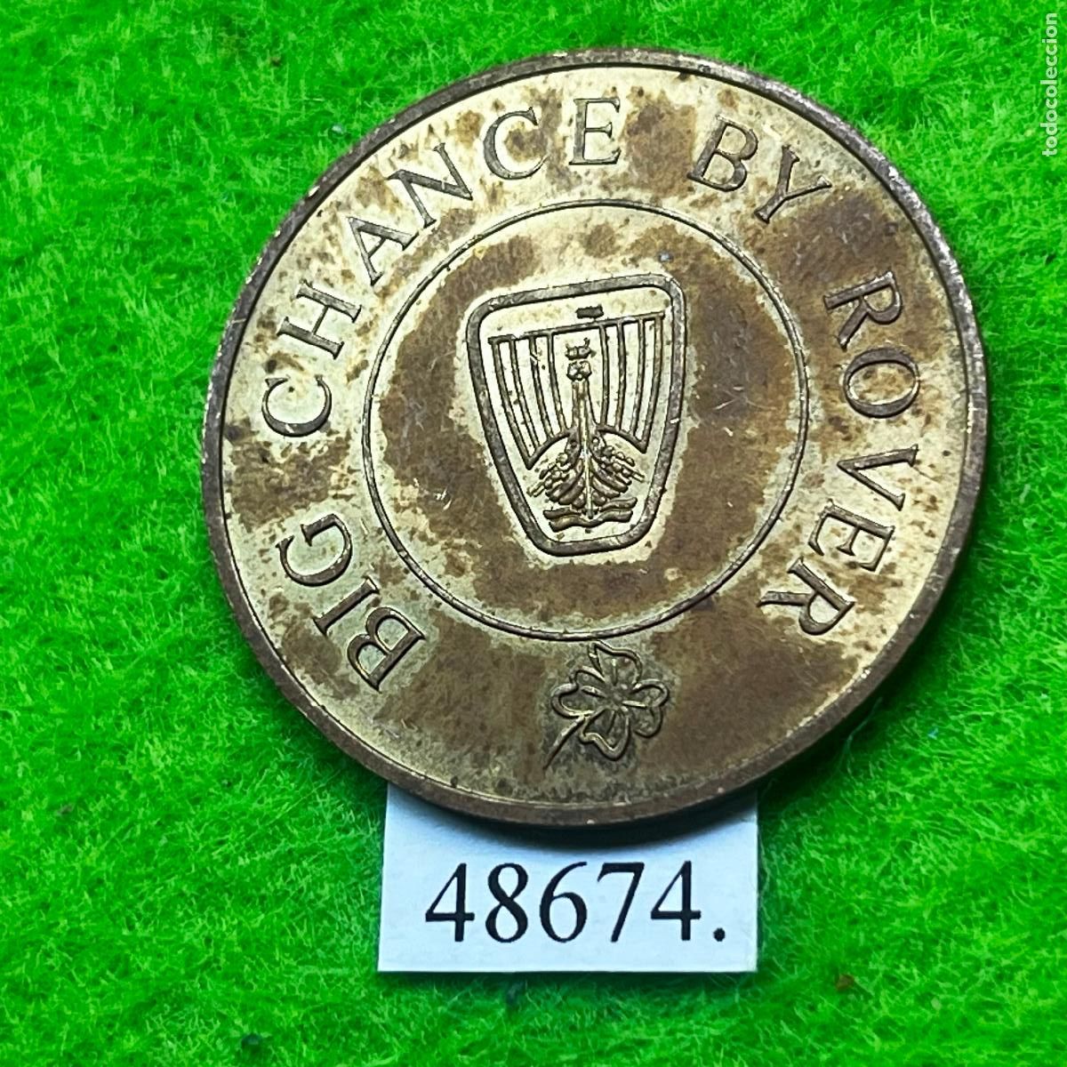 Monedas locales: Ficha BIG CHANCE BY ROVER, NO CHANCE, token, jeton