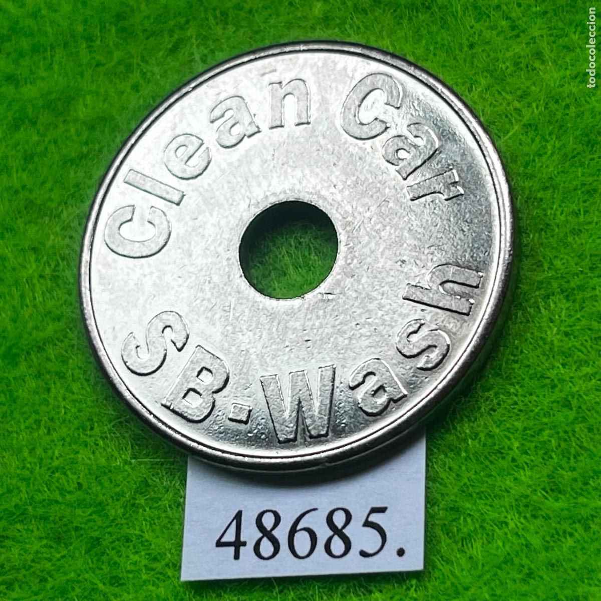 Monedas locales: Ficha Autolavado, Clean Car, SB-Wash, carwash, token, jet&oacute;n