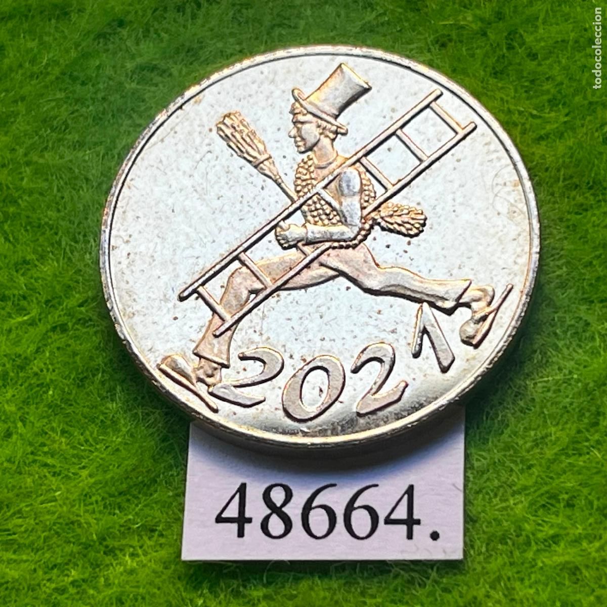 Monedas locales: ficha Alemania, VIEL GL&Uuml;CK, Ich bringe Gl&uuml;ck, Gesundheit, Erfolg, token, jet&oacute;n