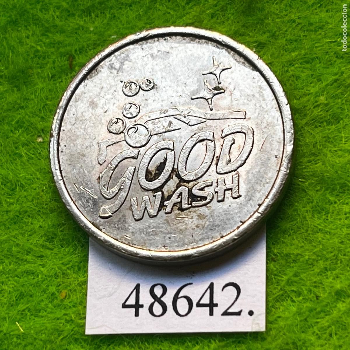 Monedas locales: ficha B&eacute;lgica Good Wash, Autolavado, carwash,token, jet&oacute;n