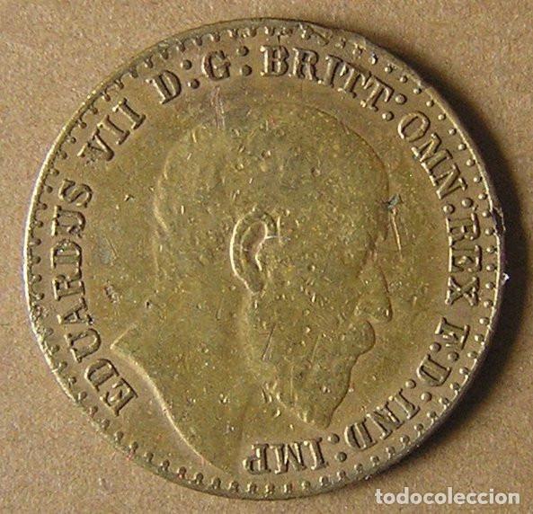Monedas locales: FICHA TOKEN - EDUARDO VII 1910