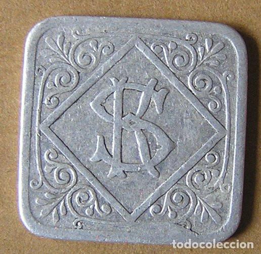 Monedas locales: FICHA DE ALUMINIO SIN CLASIFICAR