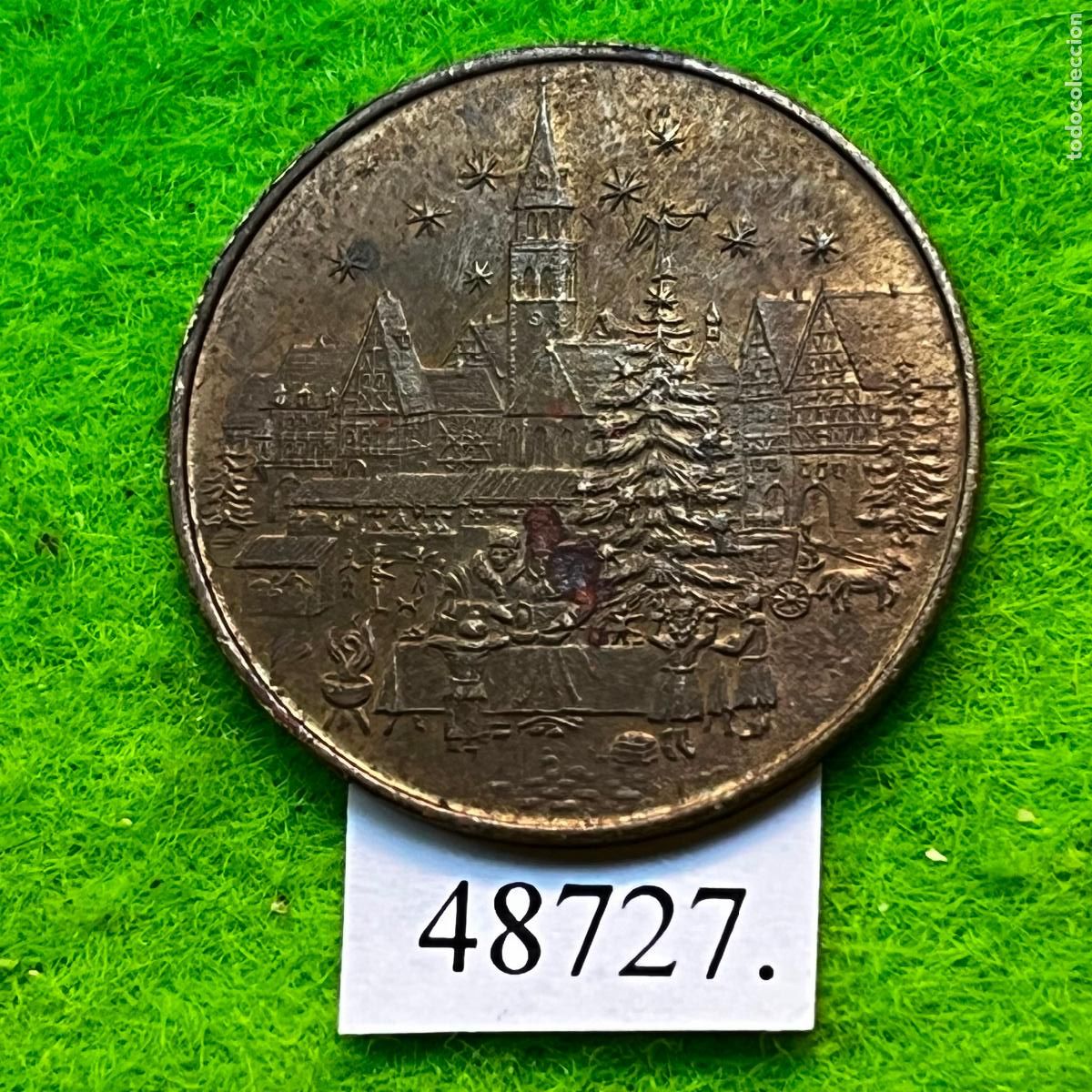 Monedas locales: ficha Alemania, Navidad (Weihnachten) 1979, token, jet&oacute;n