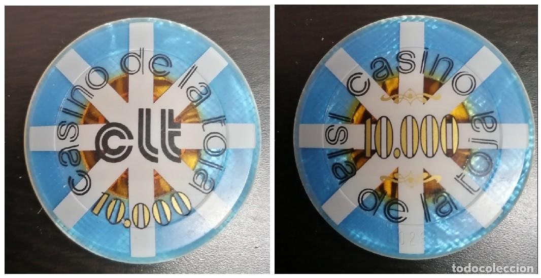 Monedas locales: Ficha original do Casino de La Toja
