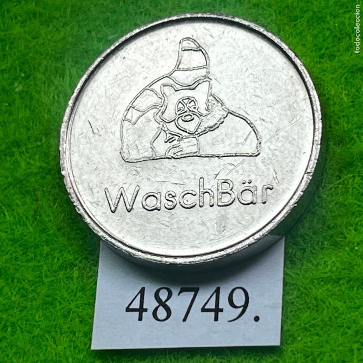 Monedas locales: Ficha Alemania, waschb&auml;r, autolavado, carwash, token, jet&oacute;n