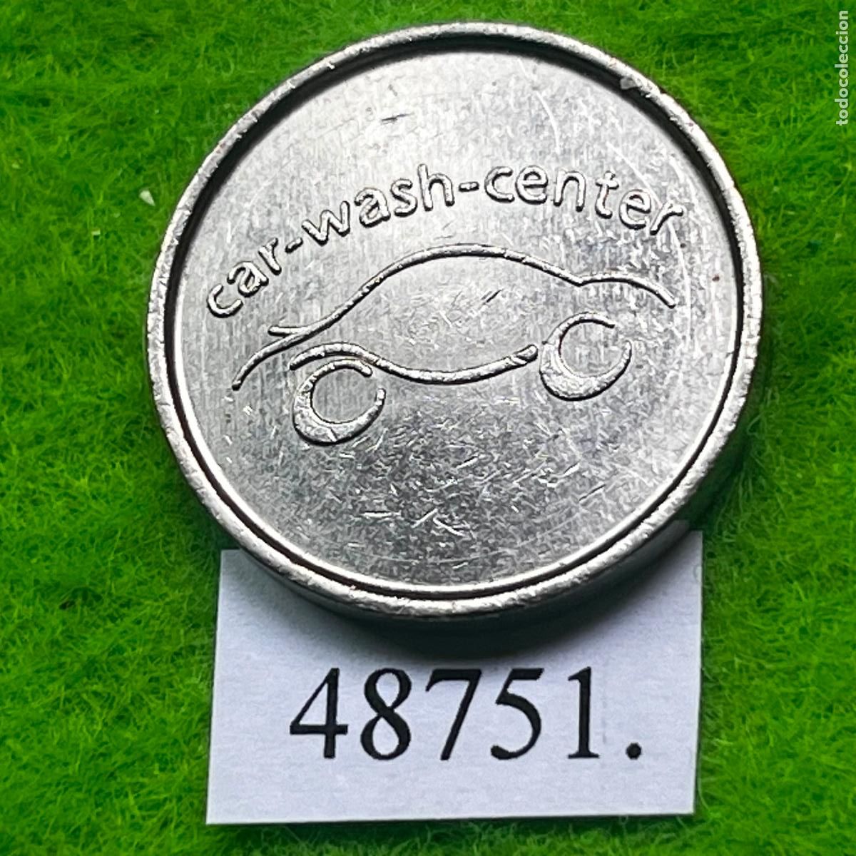 Monedas locales: ficha Alemania, car-wash-center, Autolavado, carwash, token, jet&oacute;n