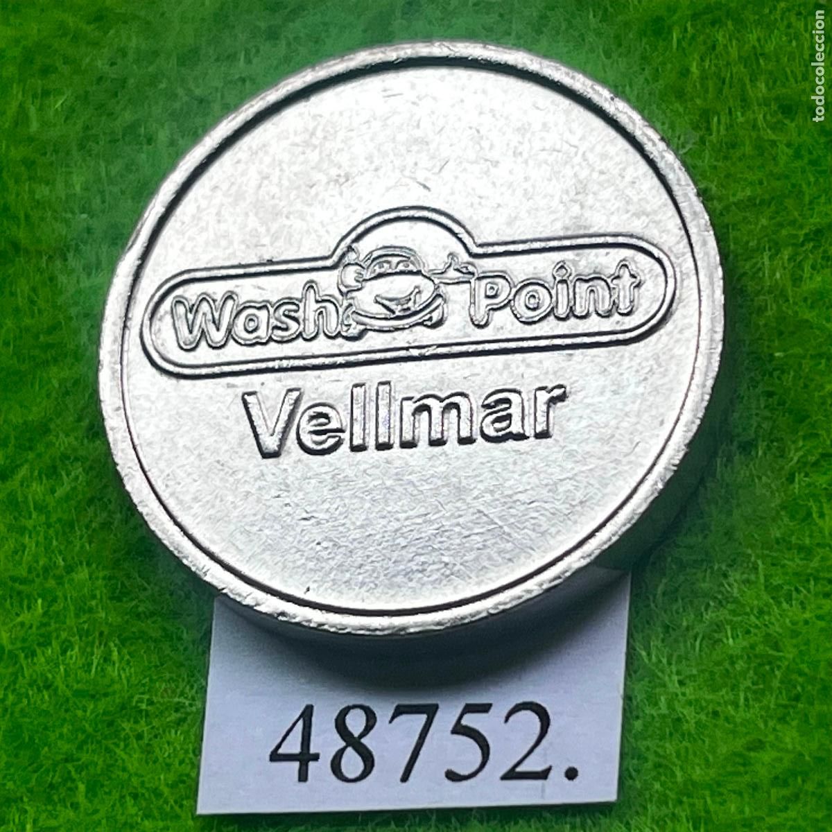 Monedas locales: ficha Alemania, Vellmar, Wash Point, Autolavado, carwash, token, jet&oacute;n