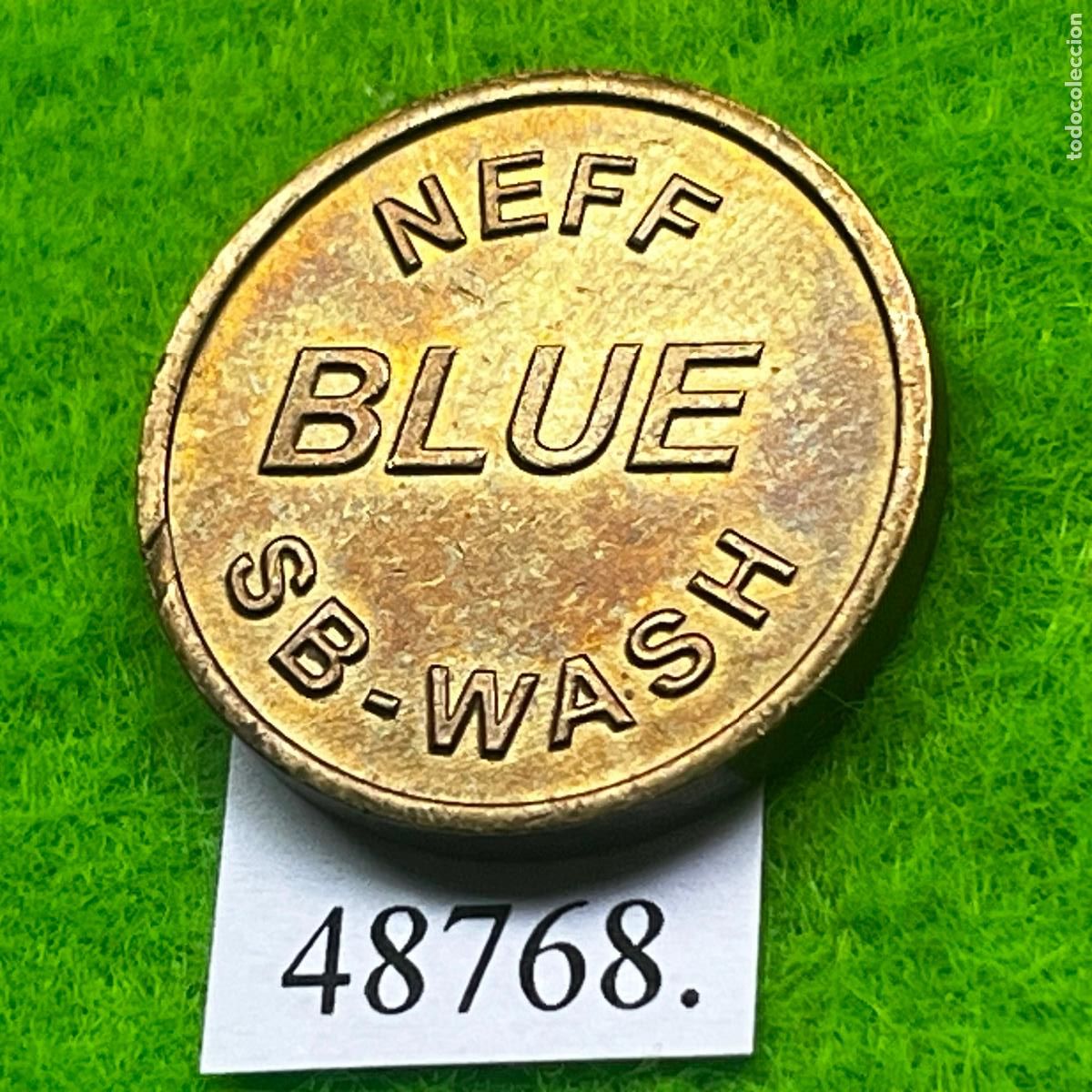 Monedas locales: Ficha Alemania, Neff Blue, SB-Wash, SB Selbstbedienung, Autolavado, carwash, Token, jet&oacute;n
