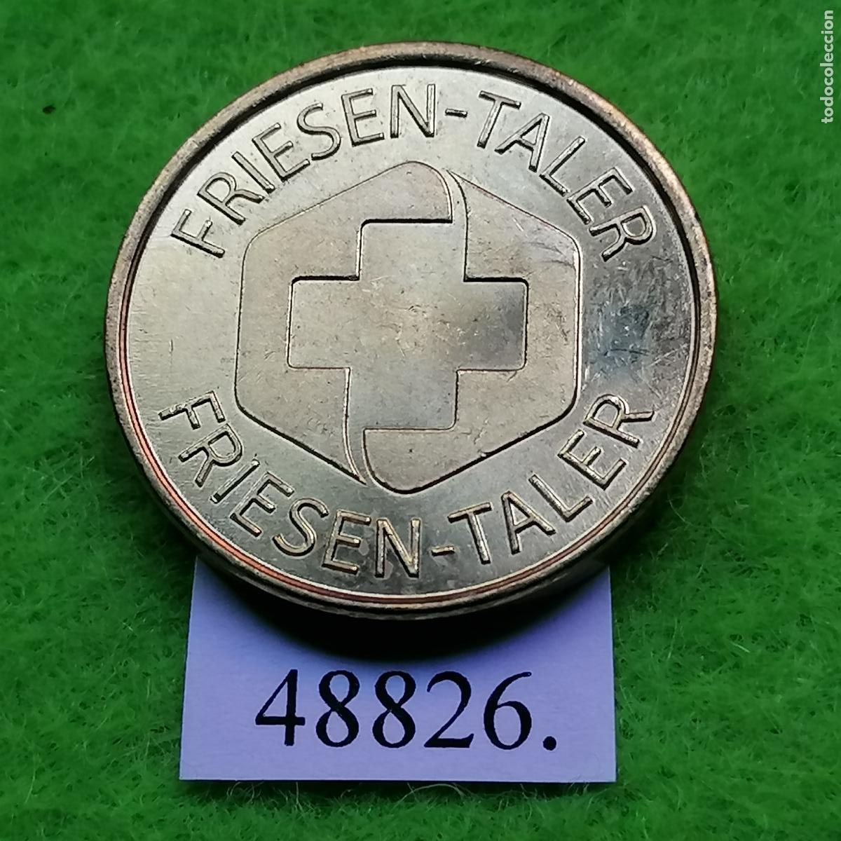 Monedas locales: Ficha Alemania, Frieden taler, apotheke, farmacia , Token, jet&oacute;n