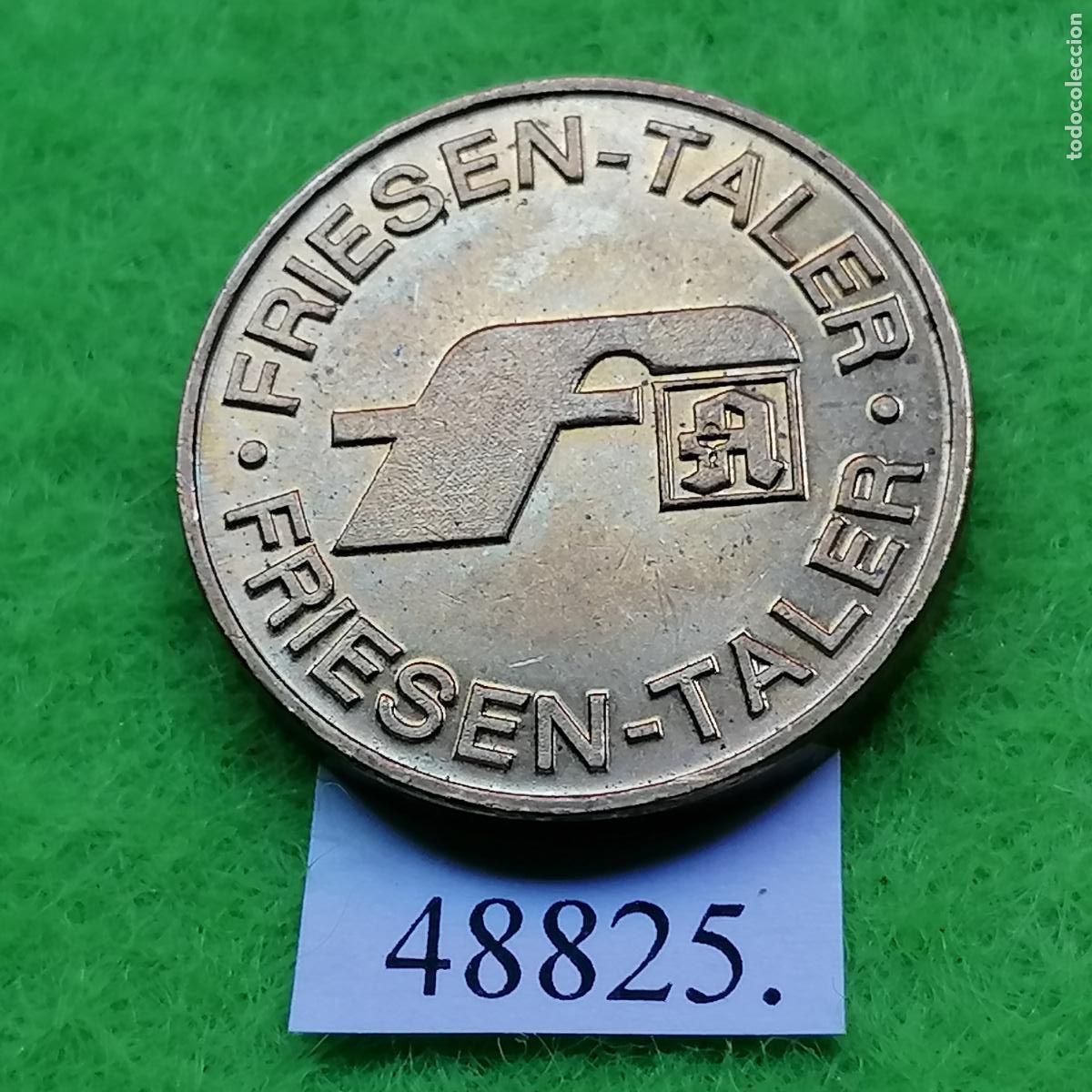 Monedas locales: Ficha Alemania, Frieden taler, apotheke, farmacia , Token, jet&oacute;n