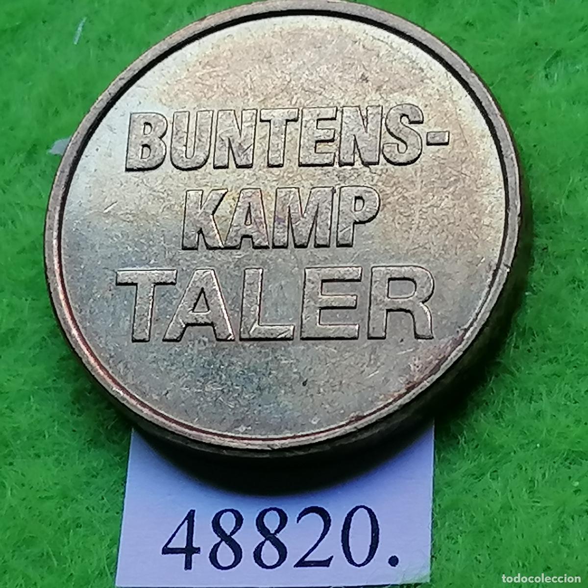 Monedas locales: Ficha Alemania, Geesthacht, Buntenskamp, apotheke, farmacia , Token, jet&oacute;n