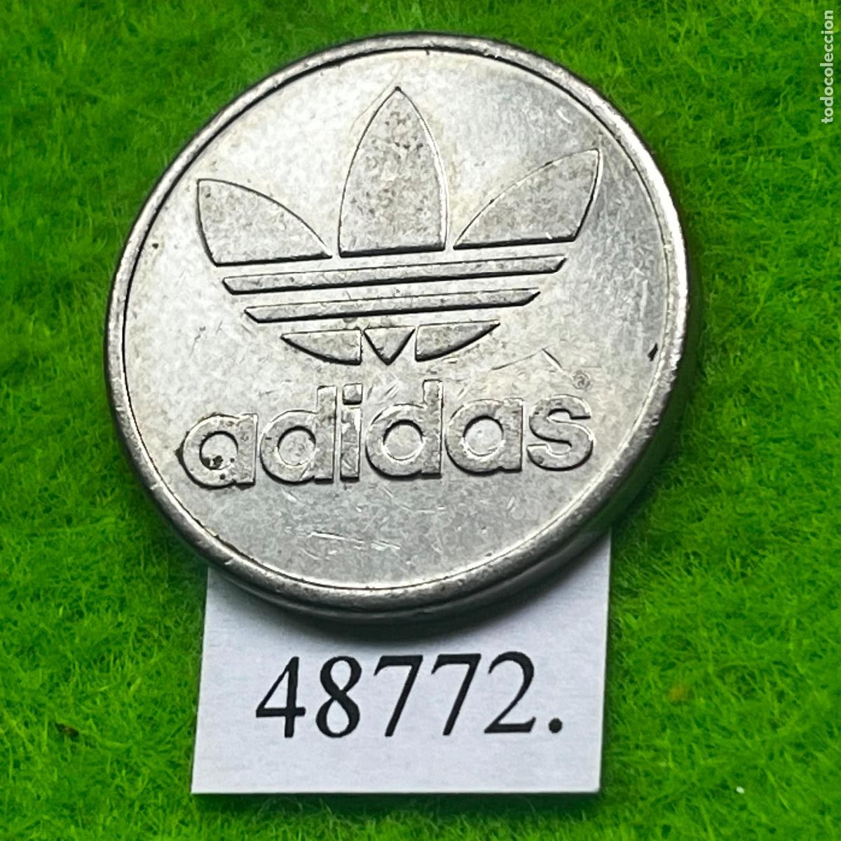 Monedas locales: Ficha Alemania, ADIDAS, Token, jet&oacute;n