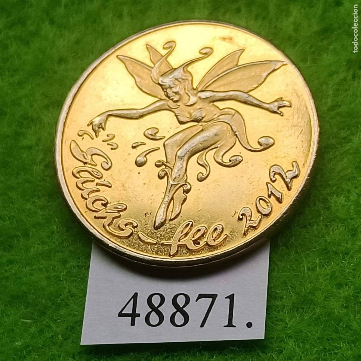 Monedas locales: Ficha Alemania, Hada de los Dientes, Gl&uuml;cks-fee, 2012, Viel Gl&uuml;ck, token, jet&oacute;n