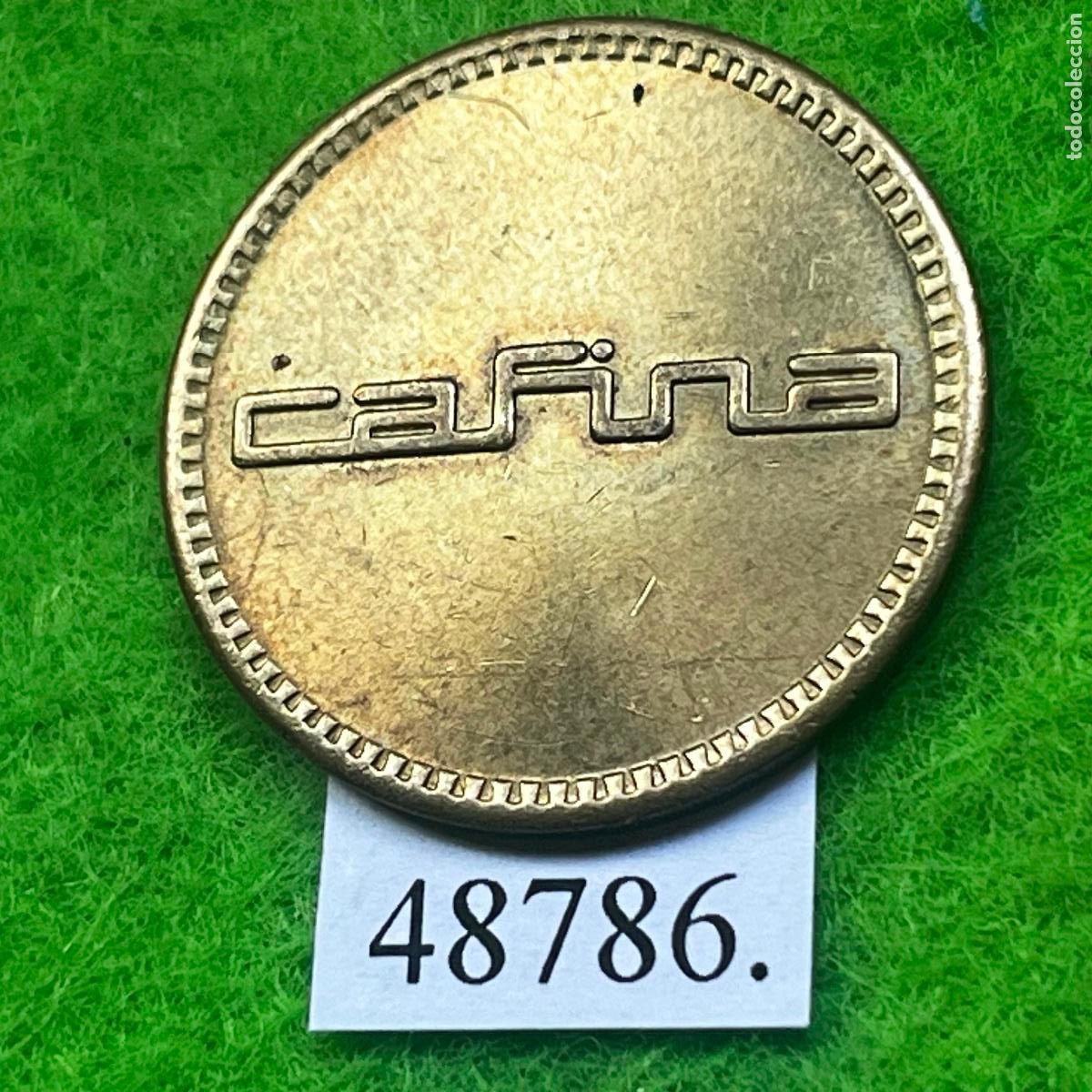 Monedas locales: Ficha Suiza, consumici&oacute;n, cafe, Cafina, vending , token, jet&oacute;n