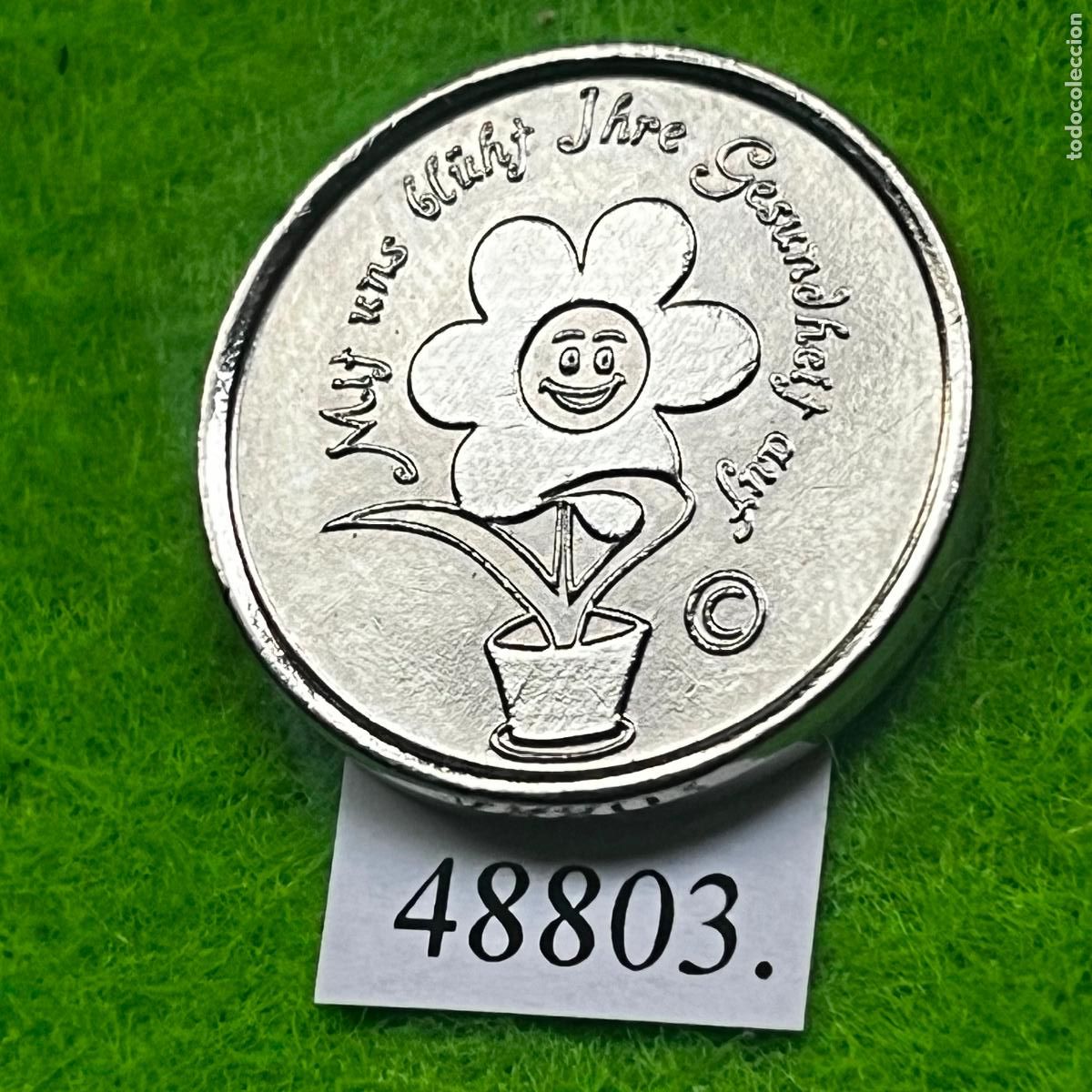 Monedas locales: Ficha Alemania Leipheim, G&uuml;ssen-Apotheke, Farmacia, token, jeton