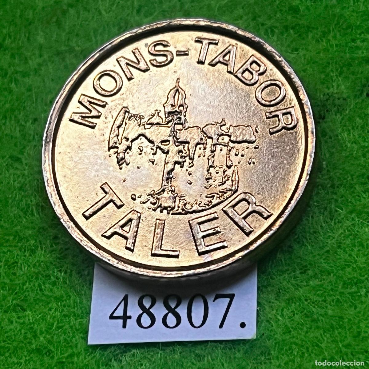 Monedas locales: Ficha Alemania Montabaur, Mons-Tabor Apotheke, Farmacia, token, jeton