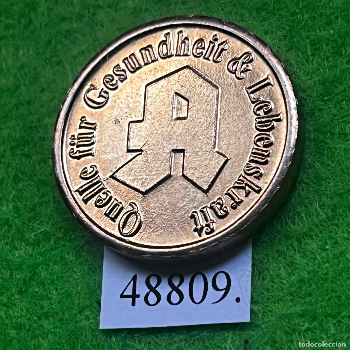 Monedas locales: Ficha Alemania Dr. Hefner, Apotheke, Farmacia, token, jeton