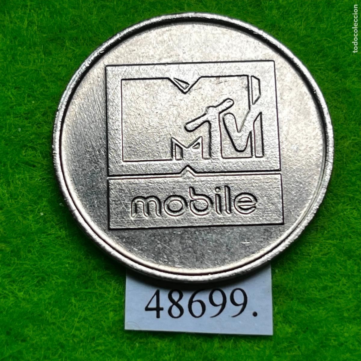 Monedas locales: Ficha, MTV mobile, 2013, GIF ME MORE, token, jeton