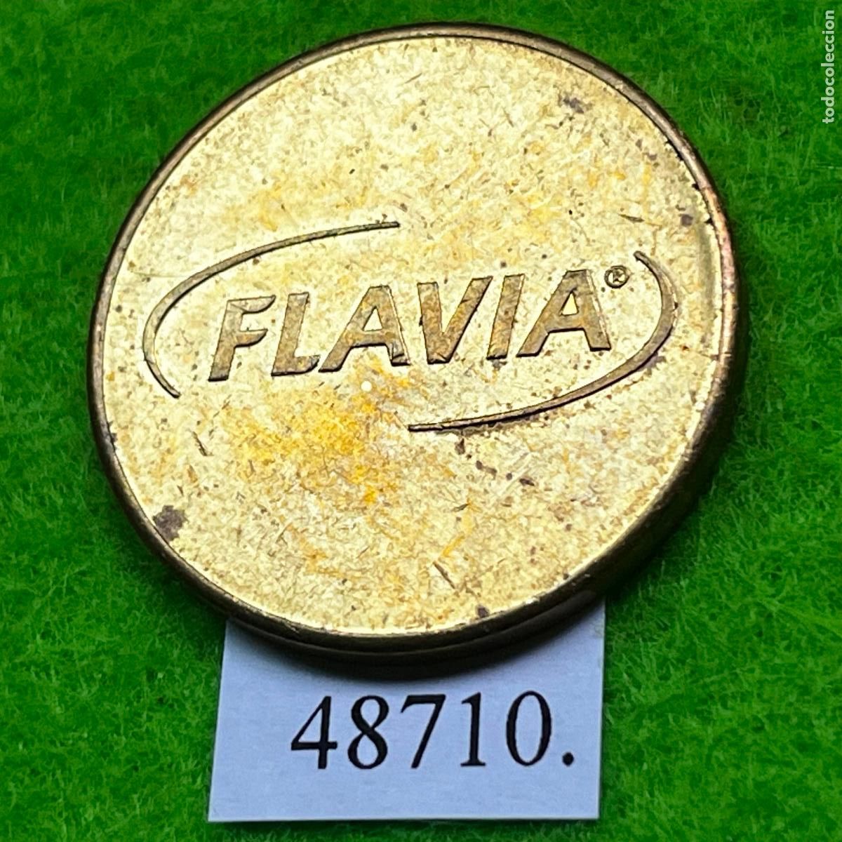 Monedas locales: Ficha UK, KLIX&reg;, FLAVIA&reg;, Divisi&oacute;n de bebidas de Mars Drinks, vending, token, jet&oacute;n