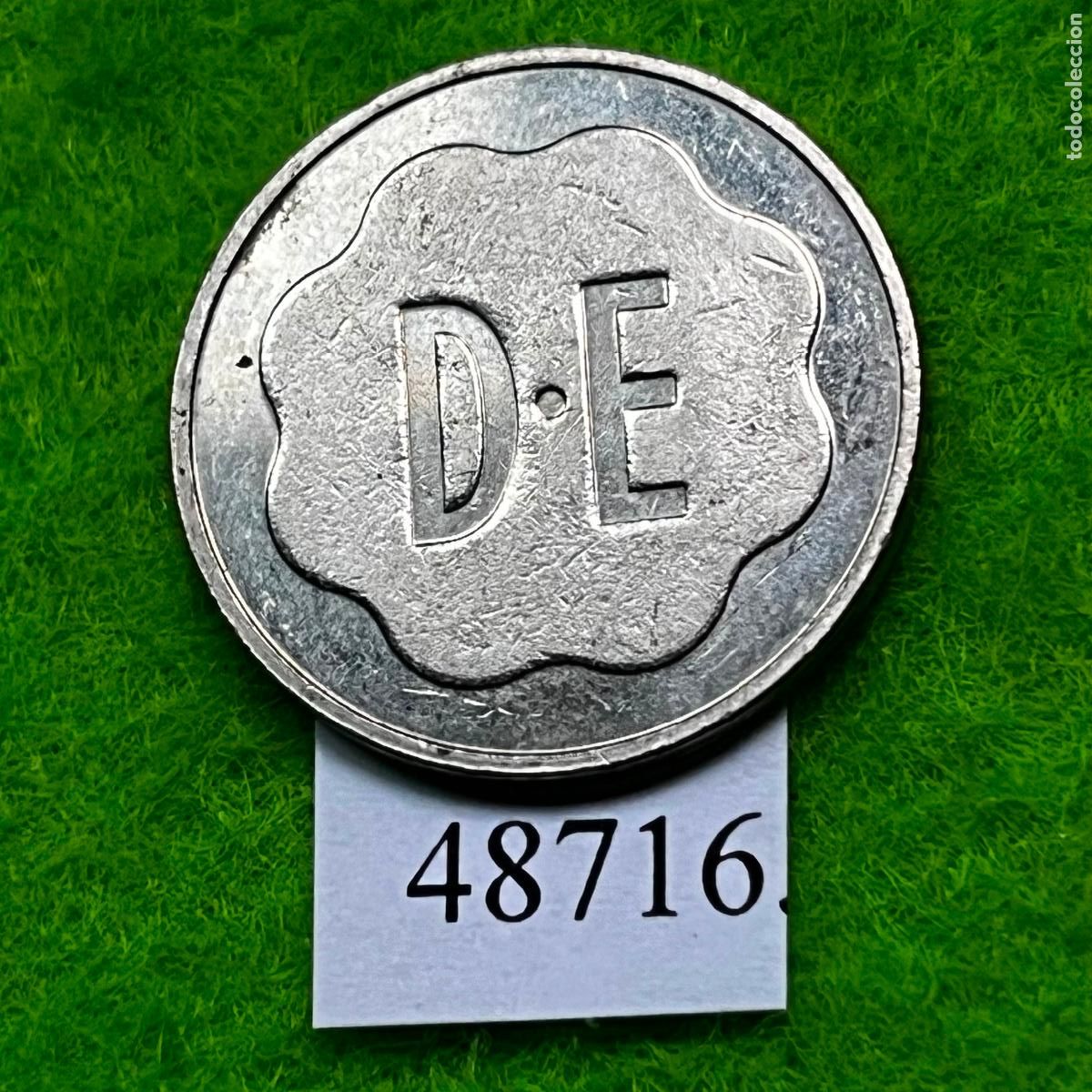 Monedas locales: ficha Holanda , Coffee Douwe Egberts, caf&eacute;, consumici&oacute;n, token, jet&oacute;n