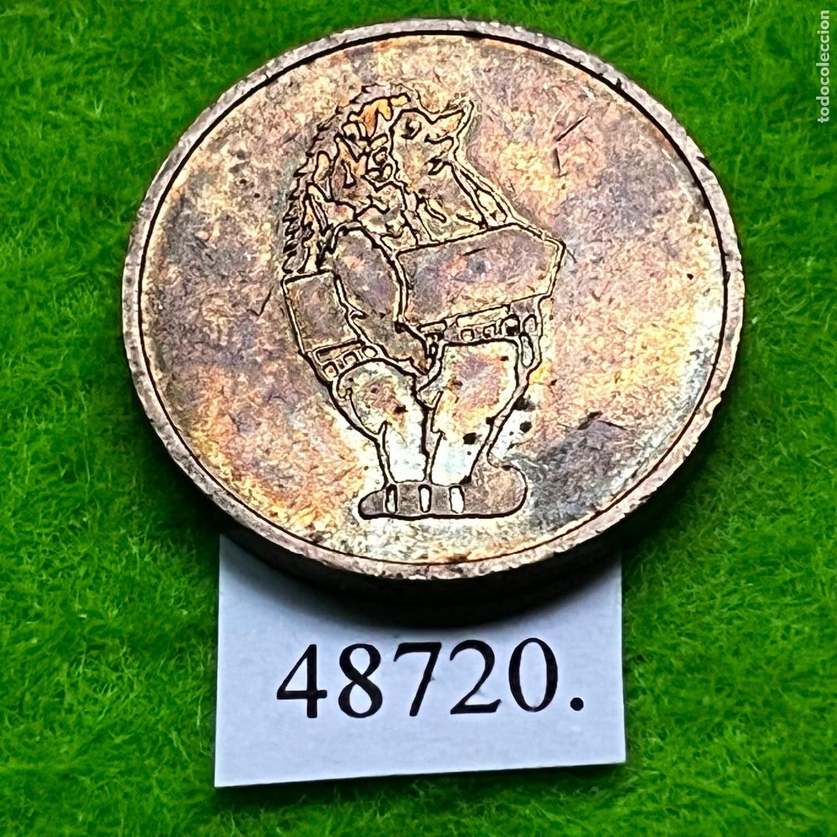 Monedas locales: ficha Alemania, Baja Sajonia, SWINEGEL WASCHPARK BUXTEHUDE, auto lavado, carwash, token, jet&oacute;n