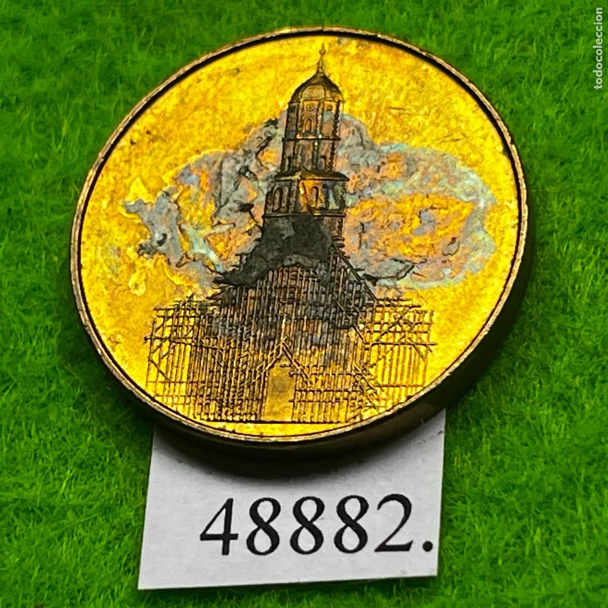 Monete locali: ficha Alemania, Biberach, 1 Biberacher Kirchenbatzen, token, jet&oacute;n