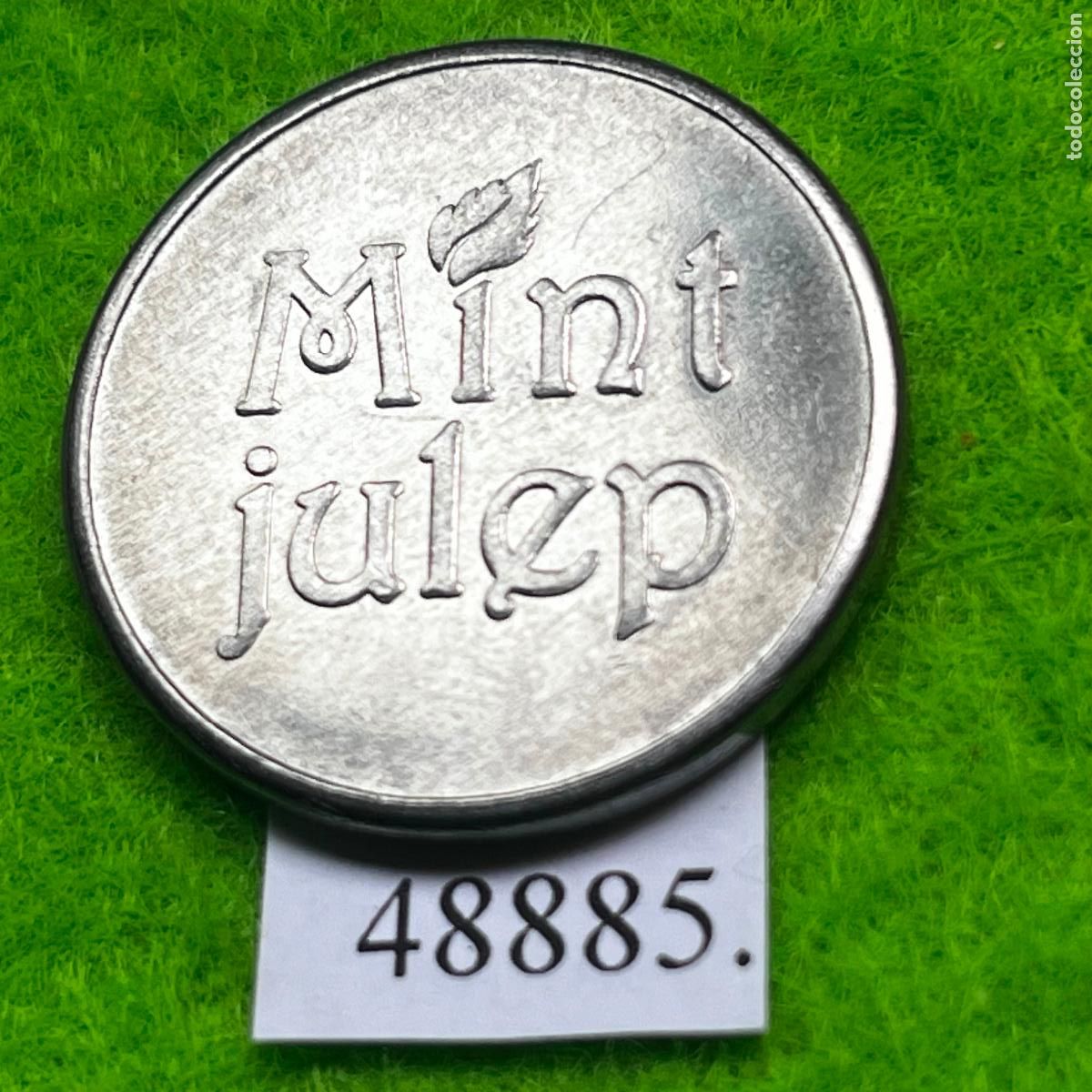 Monete locali: ficha Mint Julep, 1 Ghello, 2021, token, jet&oacute;n