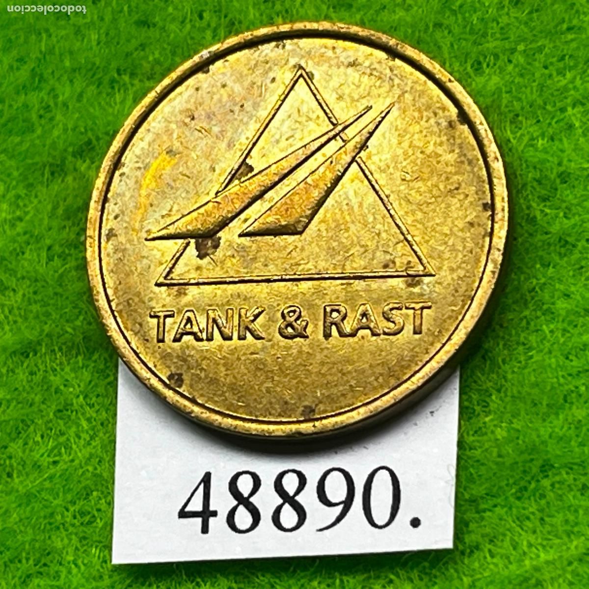 Local Coins: Ficha Alemania,, caf&eacute;, consumici&oacute;n, Tank & Rast S , token, jet&oacute;n