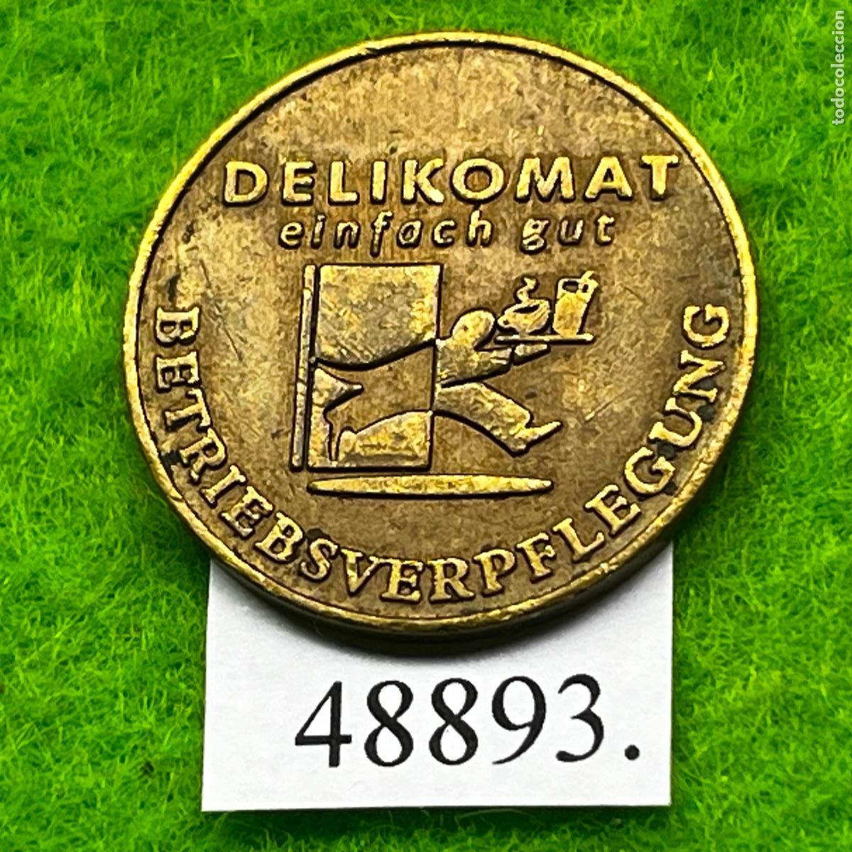 Local Coins: ficha Alemania caf&eacute;, consumici&oacute;n, Delikomat, Betriebsverpflegung, vending, token, jet&oacute;n