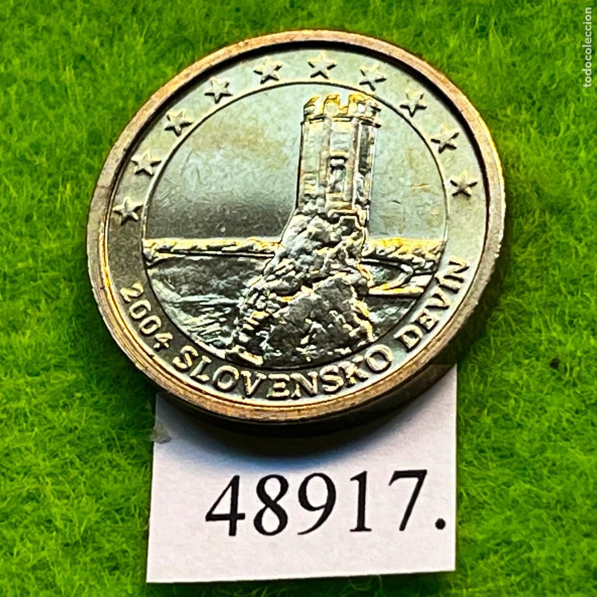 Monedas locales: ficha europrueba Eslovaquia 2004, medalla, pattern, essai, specimen, token, jeton