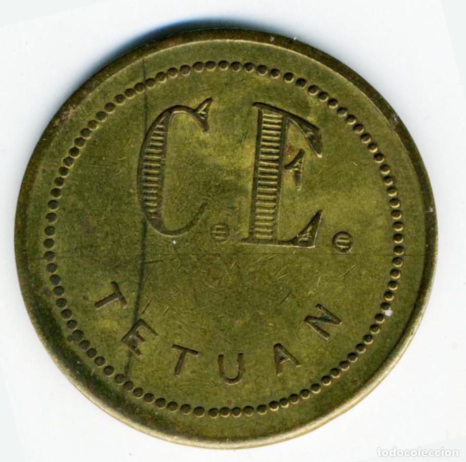Monete locali: XS- TETUAN (Marruecos) CASINO ESPA&Ntilde;OL 5 Pesetas RAR&Iacute;SIMA