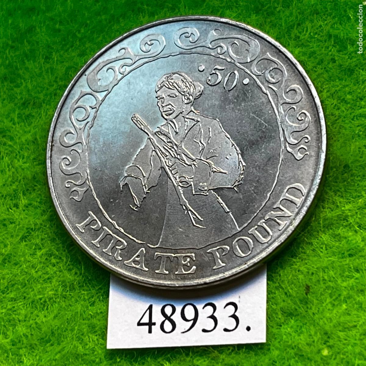 Monedas locales: Ficha Alemania, 50 Pirate Pound, token, jeton