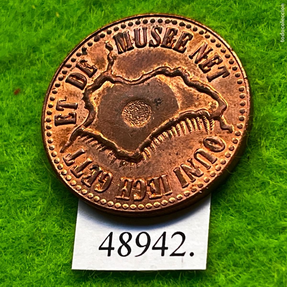 Local Coins: ficha Luxemburgo, &rdquo;OUNI IECH GET ET DE MUSEE NET&rdquo;, &rdquo;Sin vosotros el museo no existe&rdquo;. token, jet&oacute;n