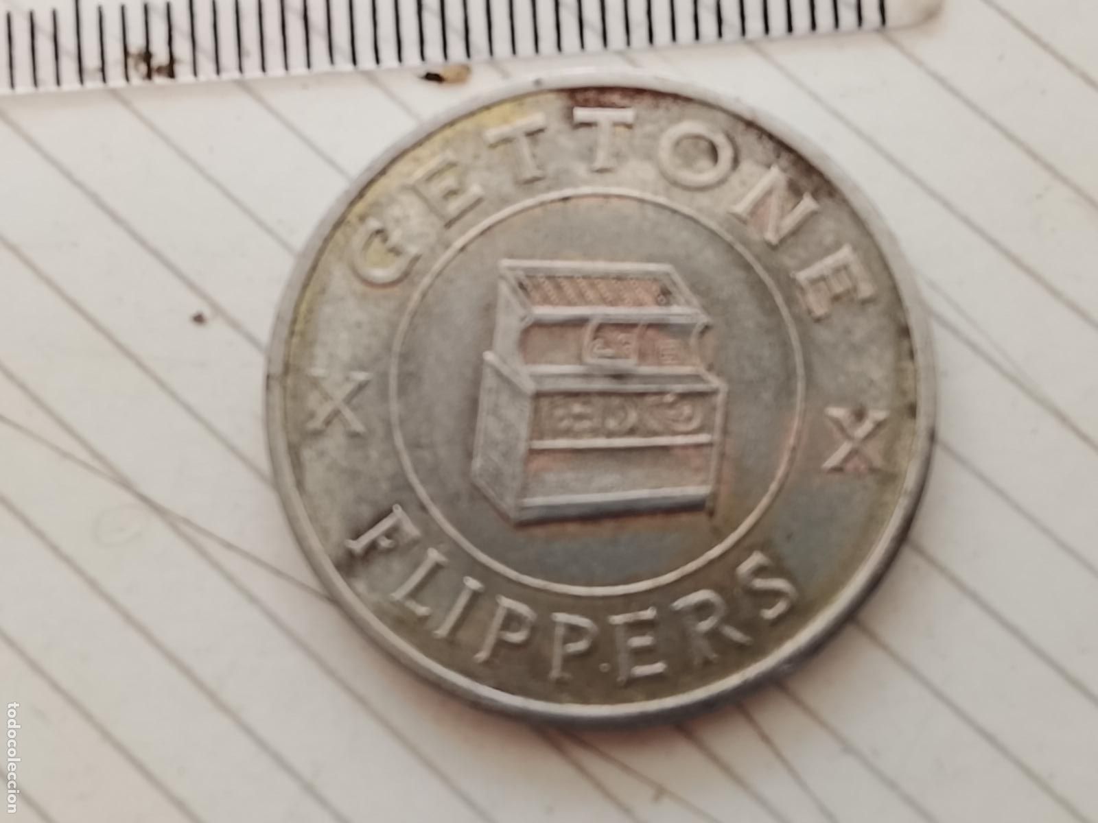 Monedas locales: Italia Ficha Gettone Flippers