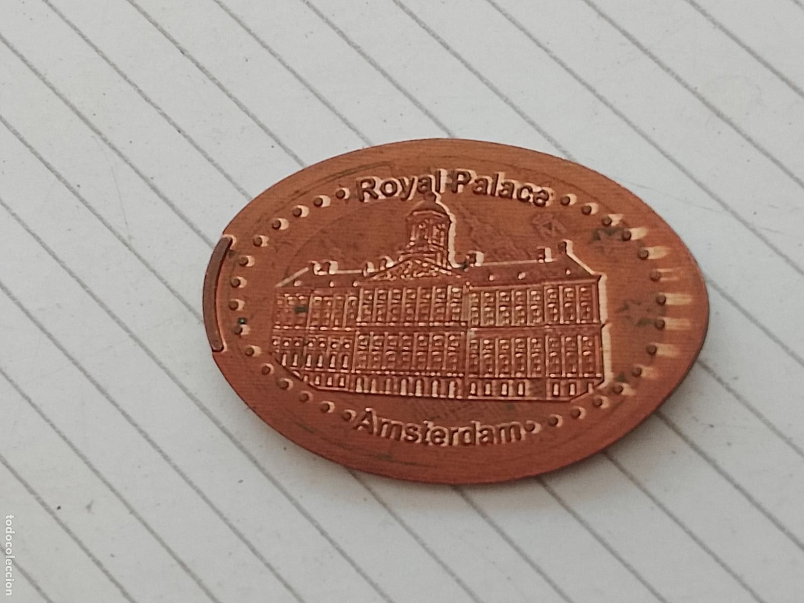Monedas locales: Token / ficha enlongada. Amsterdam