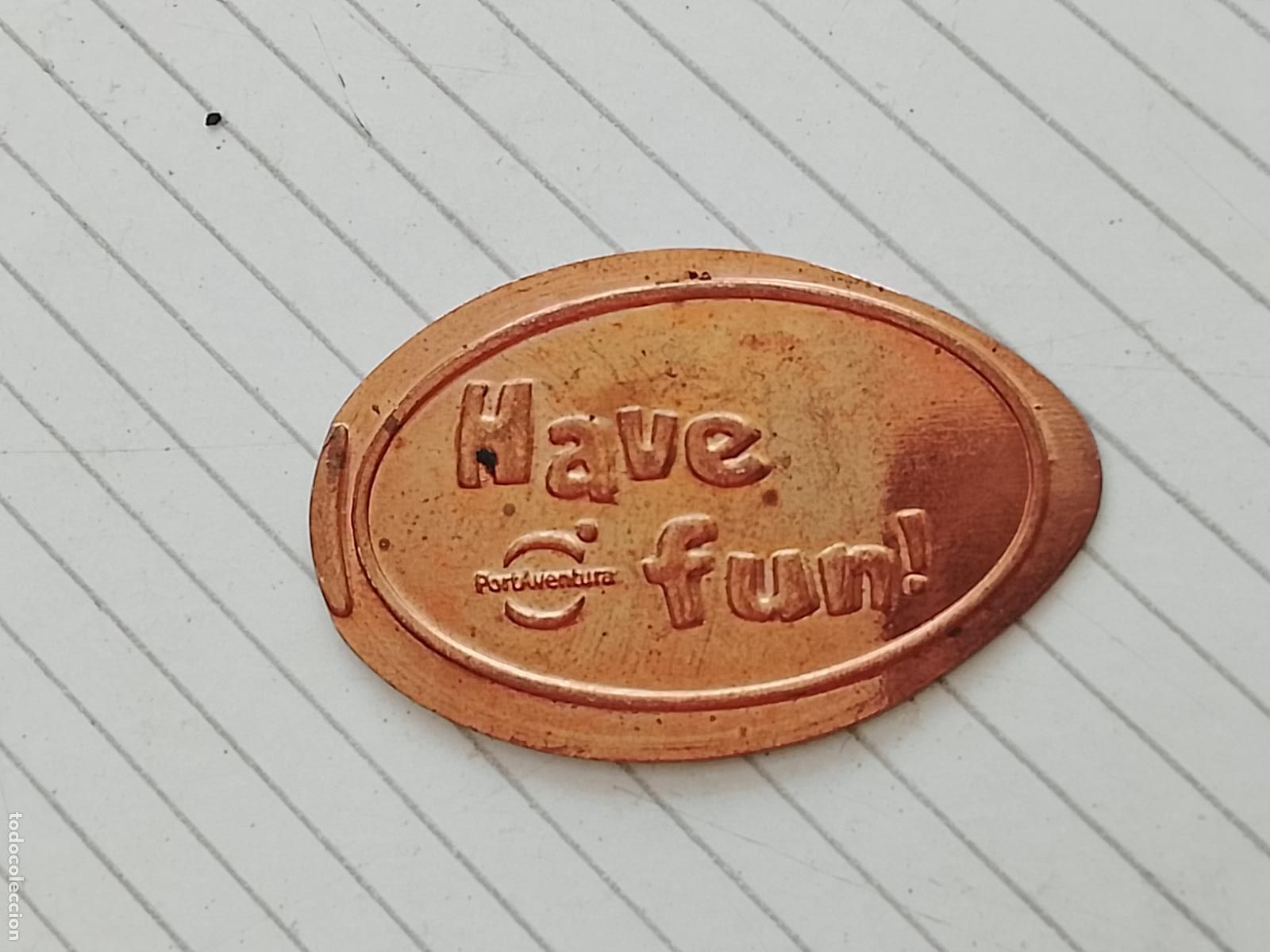 Local Coins: Token / ficha enlongada. Port Aventura