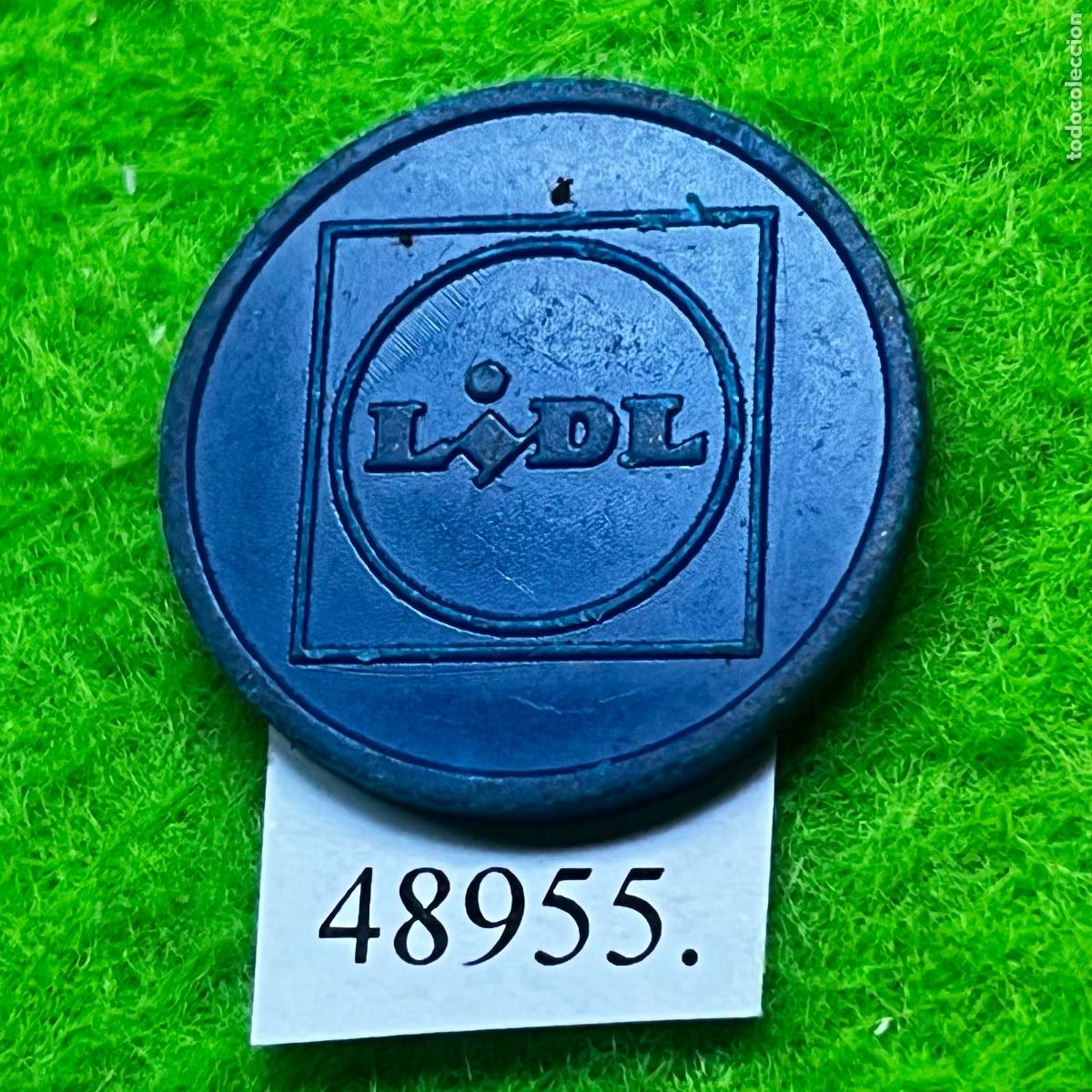 Monedas locales: Ficha supermercado LIDL, token, jeton
