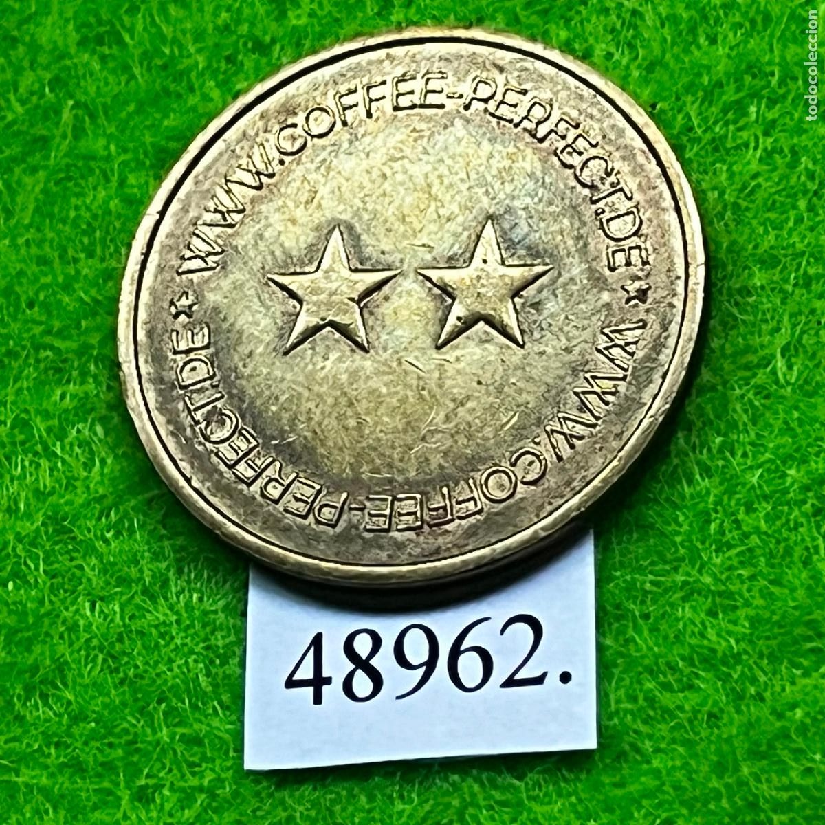 Monedas locales: Ficha Alemania, consumici&oacute;n, cafe, CP, Coffee Perfect (Plus), vending , token, jet&oacute;n