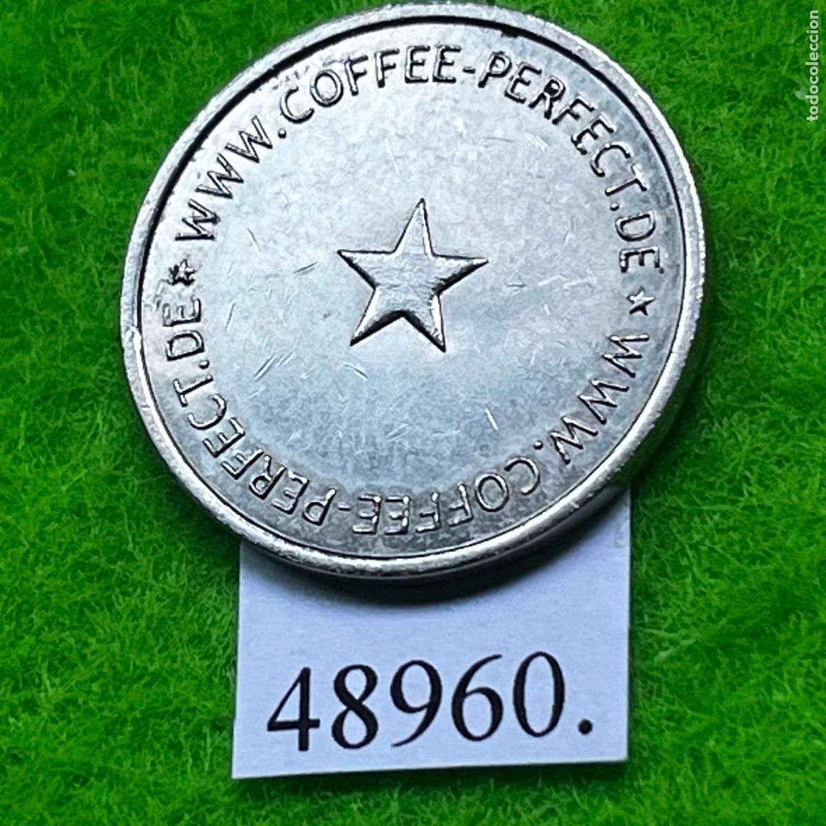 Monedas locales: Ficha Alemania, consumici&oacute;n, cafe, CP, Coffee Perfect (Plus), vending , token, jet&oacute;n
