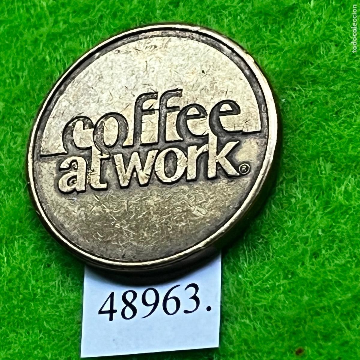 Monedas locales: Ficha Alemania, consumici&oacute;n, cafe, coffee at work, vending , token, jet&oacute;n