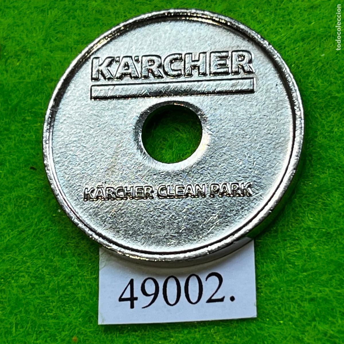 Monedas locales: ficha Alemania, K&auml;rcher Clean Park, carwash, autolavado, token, jet&oacute;n