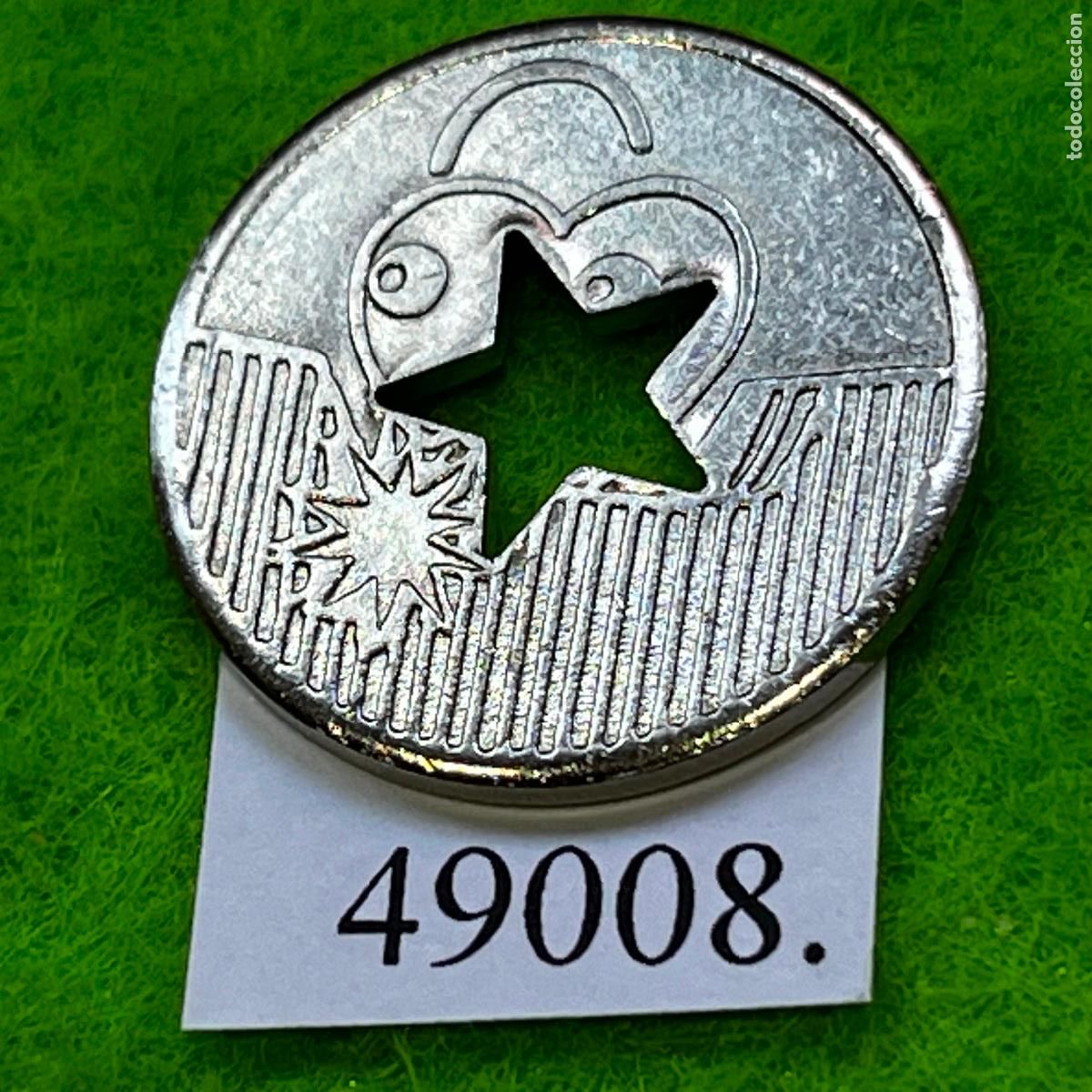 Monedas locales: ficha Suiza, Romaro Self Autowash, auto lavado, carwash, token, jet&oacute;n