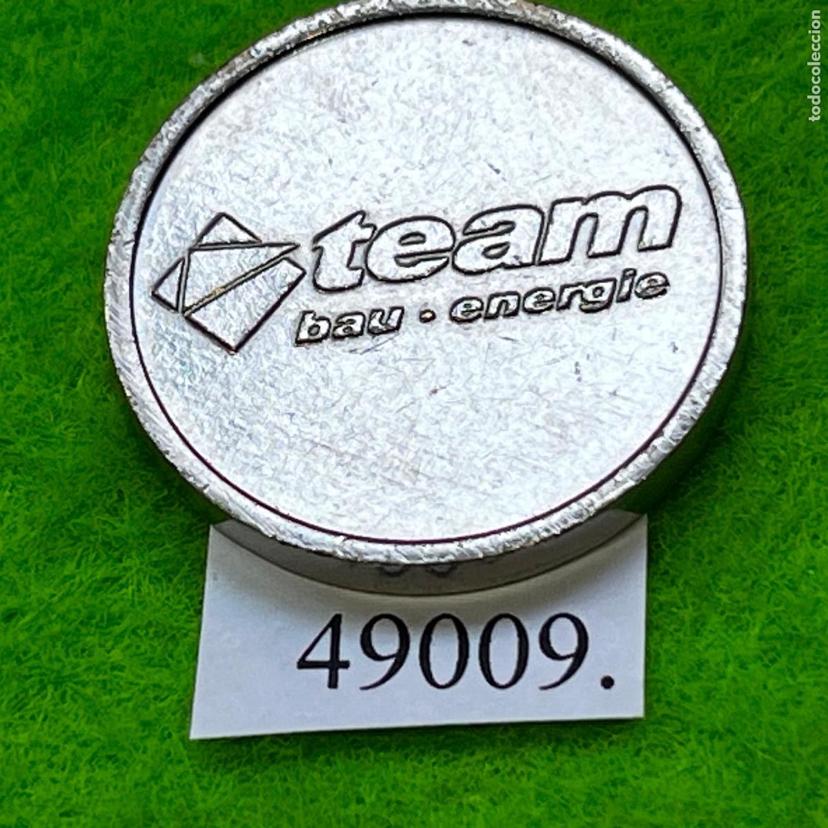 Monedas locales: ficha Alemania, team bau &middot; energie, token, jet&oacute;n