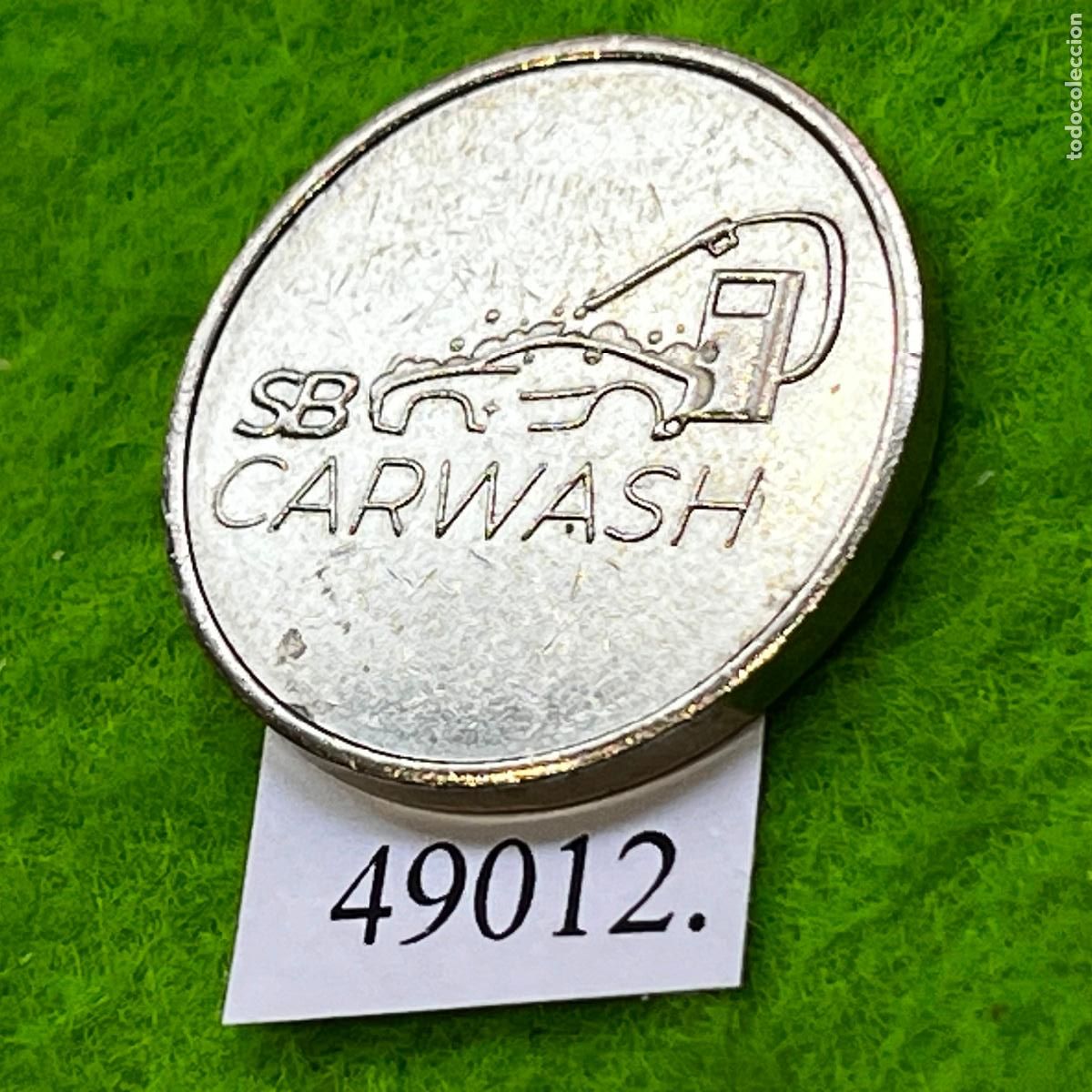 Monedas locales: ficha Alemania, SB Selbstbedienung, Wash park, autolavado, carwash, token, jet&oacute;n