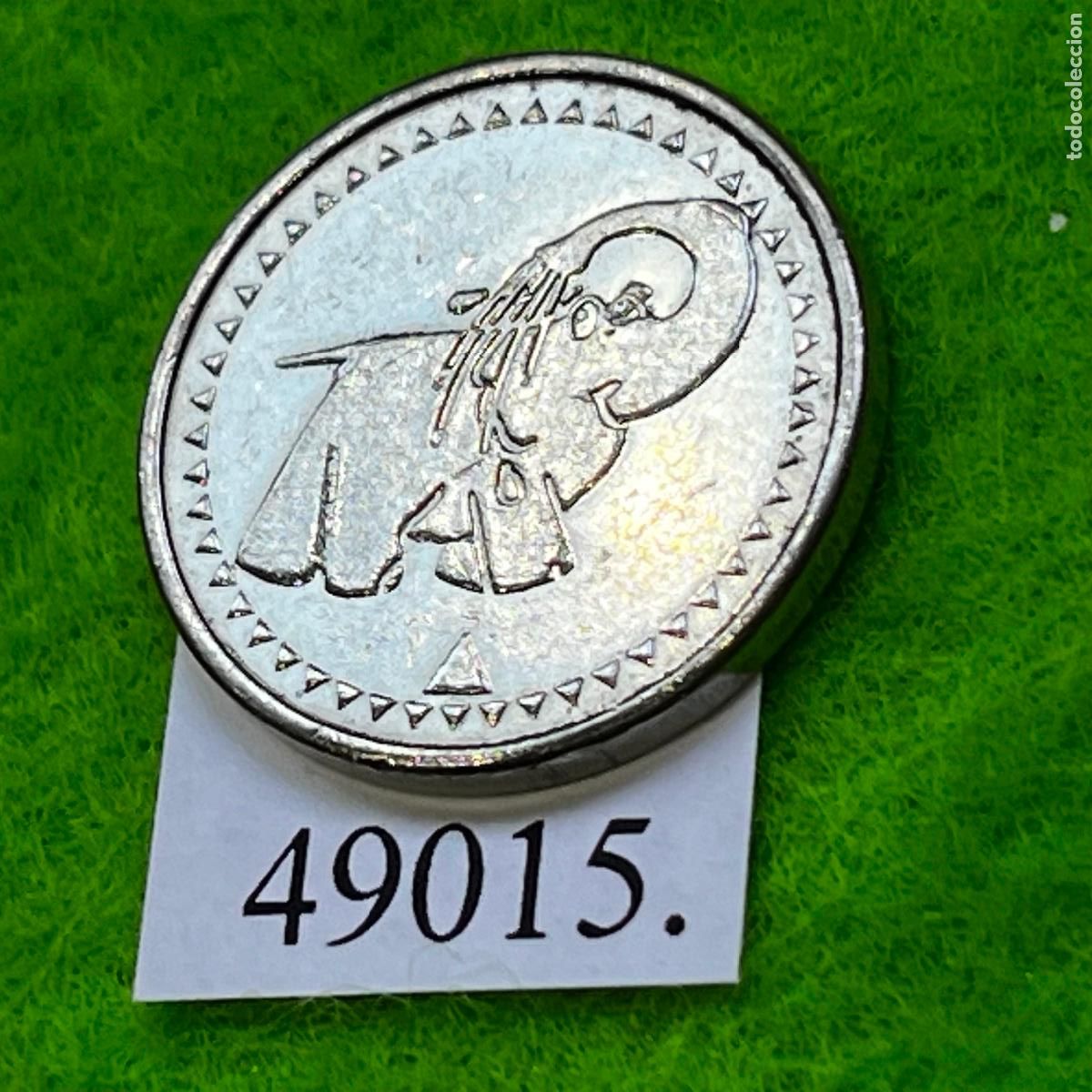 Monedas locales: Ficha, Francia, bleu reseau elephant , token, jeton