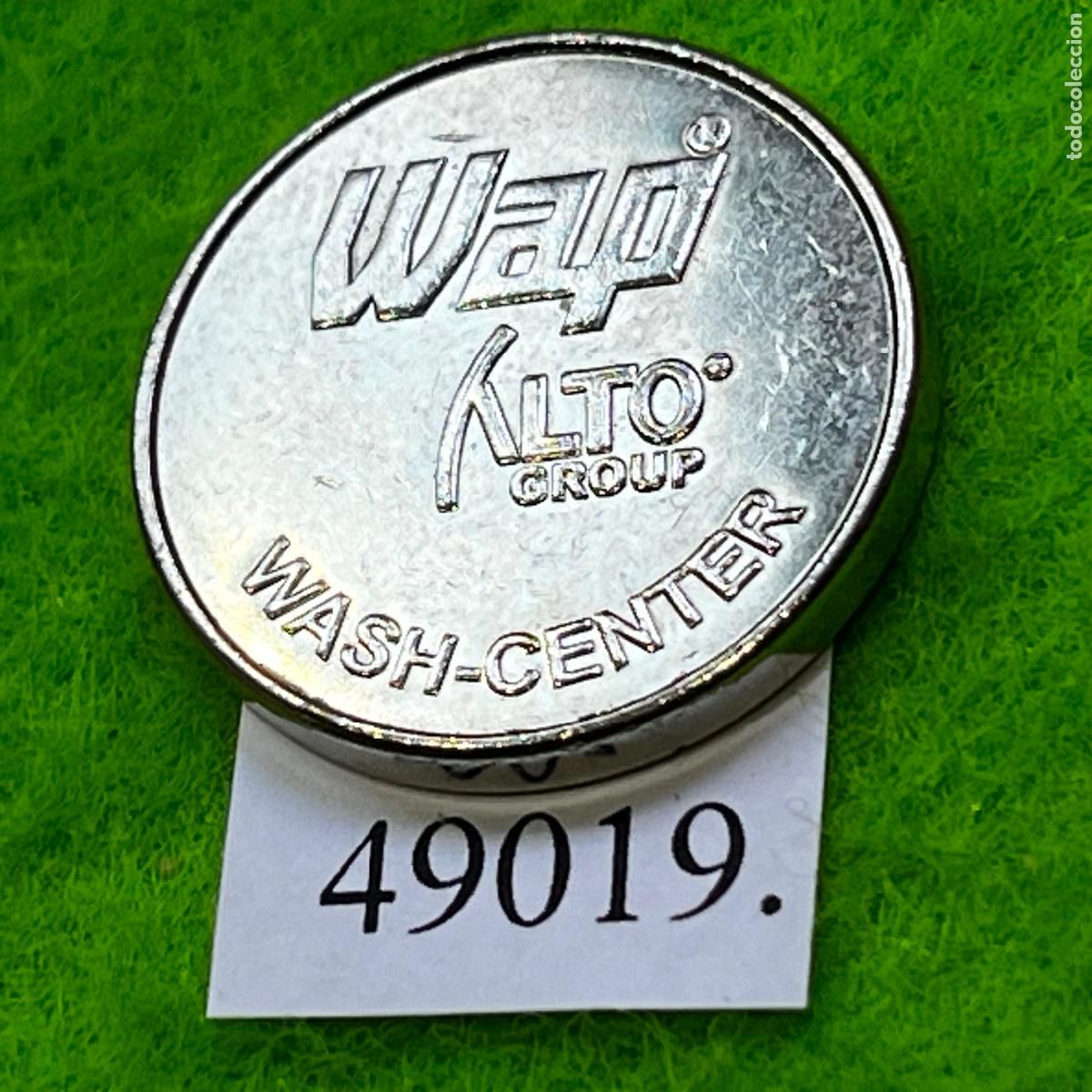 Monedas locales: Ficha, Alemania WAP Alto Group Wash-Center, autolavado, carwash, token, jeton