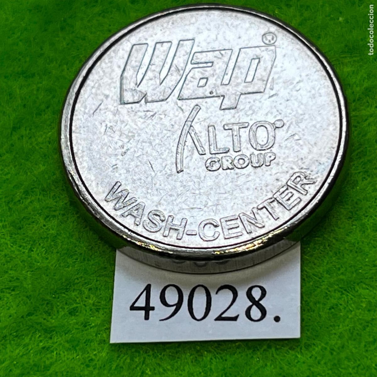 Monedas locales: Ficha Alemania, Wap Alto Group Wash-Center, estaci&oacute;n de servicio, autolavado, carwash, Token, jet&oacute;n